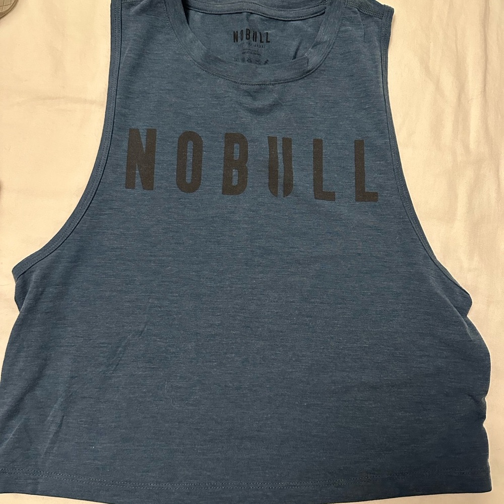 NOBULL Slate Blue Sleeveless Top